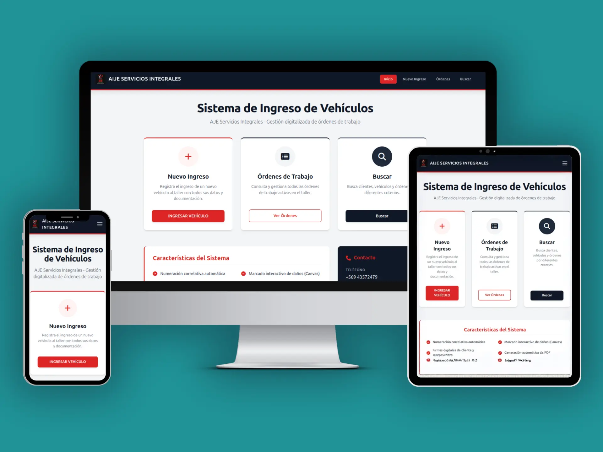Control Taller Dashboard